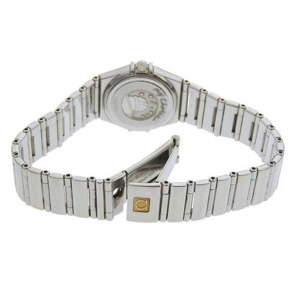 OMEGA Constellation My Choice Women's Watch 1561.70 Stainless Steel Shell Qua...